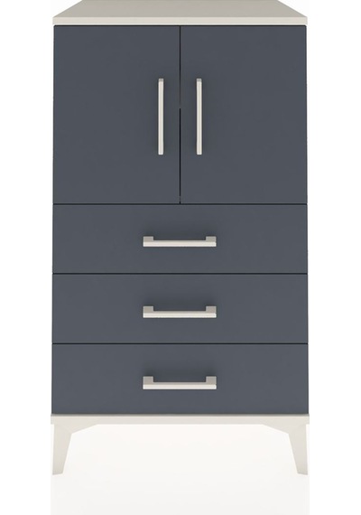 Hyperion Komodin 2 Raflı 3 Çekmeceli 2 Kapaklı 60x44x106 Ayta... Aytaşı