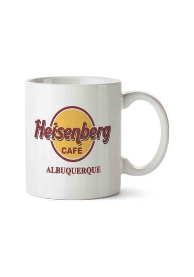 Heisenberg Cafe Hard Rock Iki Tarafı Baskılı Kupa Bardak Çok Renkli