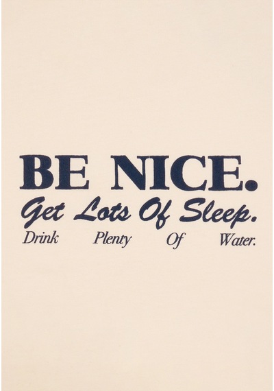 Enandı Çocuklar Için Be Nice Tişört Açık Krem
