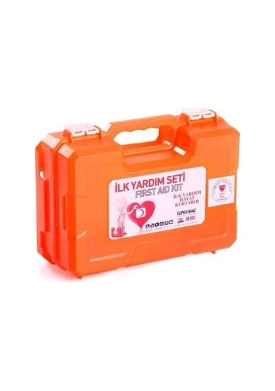 Lüks 60 Parça Pvc Kutulu Ecza Dolabı Seti- Deprem Seti -doğal Afet Seti -ilk Yardım Seti