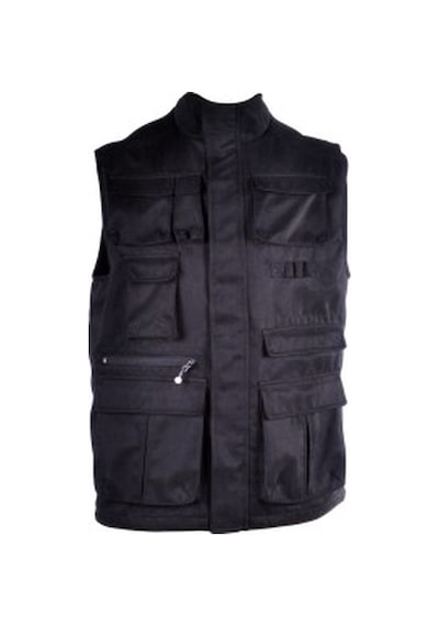 Vest Erkek Balıkçı Yelek Antrasit