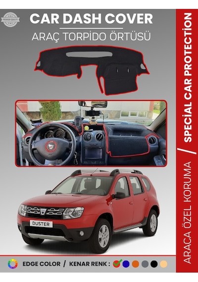Dacıa Duster 2015 + Torpido Örtüsü Ön Göğüs Koruma Torpido Koruma Çatlamayı Engeller Tam Uyum - 952 Stiloto