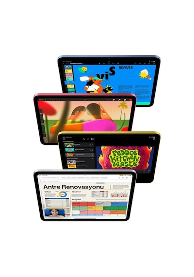 Apple iPad 10. Nesil MCM74TU/A Wi-Fi 64 GB 10.9" Tablet