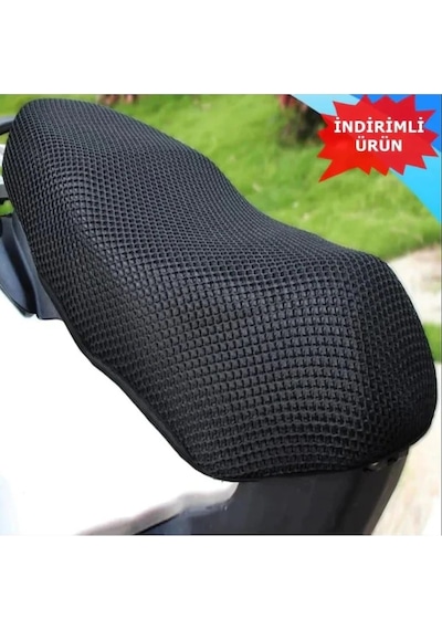 Kuba VN 50 Pro Motosiklet Sele Koltuk Kılıfı Çift Katlı File 3D