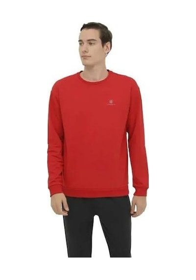 Lumberjack 4w Mb Sn75 C Neck Sw 4pr Erkek Sweat A101813212 Kırmızı Kırmızı