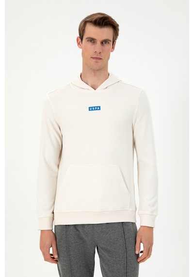 U.s. Polo Assn. Erkek Krem Sweatshirt 50293359-vr071 Krem