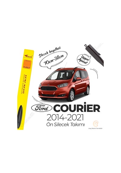 Ford Courier Muz Silecek Takımı 2014-2021 İnwells