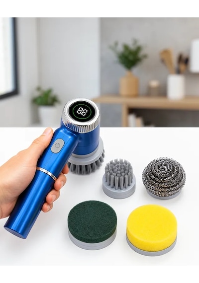 Astraltech 5 Başlıkta Şarjlı Temizlik Fırçası