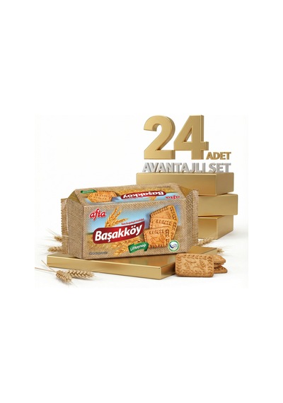 Afia Başakköy Tam Buğdaylı Bisküvi 24x110 Gr