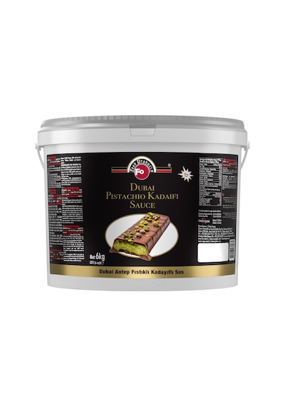 Dubai Antep Fıstıklı Kadayıflı Sos 6 Kg