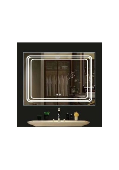 Led Işıklı Mobilya, 50x70 Cm Modern Ve Estetik Açık Gri