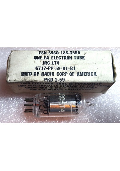 Rca Jrc 1T4 Cv785 Pentode W17 Vakumlu Lamba