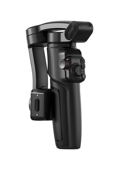 Wiwu Wi-se016 Yapay Zeka Destekli Canlı Yayın Dolgu Işıklı Gimbal Stabilizatör Sabitleyici Siyah