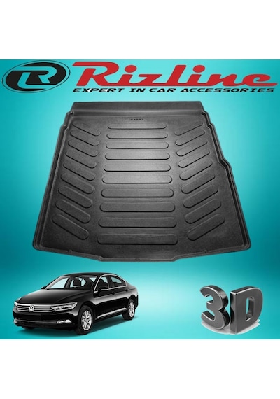 Vw Passat B8 3D Bagaj Havuzu Paspası 2015-2020 Arası Rizline N11.11413