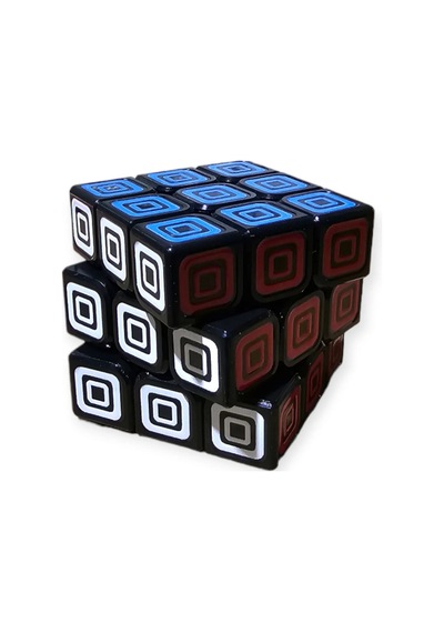 Profesyonel 3x3 Hızlı Zeka Küpü - Özel Dokulu Siyah Speed Cube - Akıl Ve Mantık Oyunu