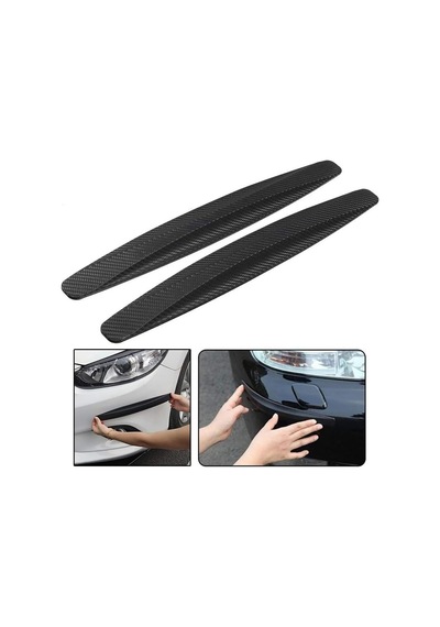 Mucit Home Araçlar Için Dayanıklı 2 Adet Esnek Tampon Koruma Bandı Çizik Darbe Ve Mini Hasar Çarpma