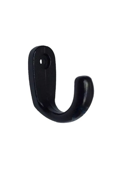 Jenerik Büyük Tekli Fincan Askı, Dekor Askısı - Siyah, 12x23x30 Mm Diğer