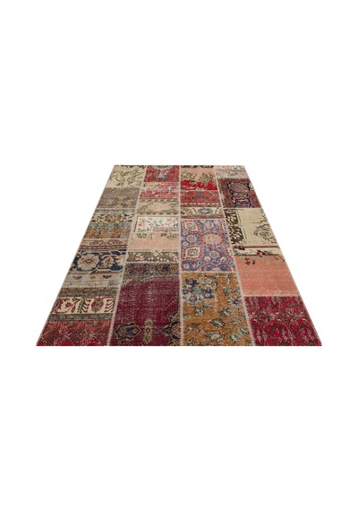 Eşsiz El Yapımı Patchwork Halı 160 X 230 Cm 6194