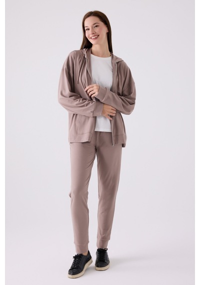 Arnetta Kadın Kahverengi Pijama Takımı Ar3111-s-v2 Kahverengi