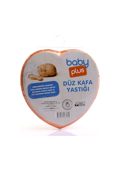 Baby Plus Bebek Düz Kafa Yastığı Pembe BYP-7134