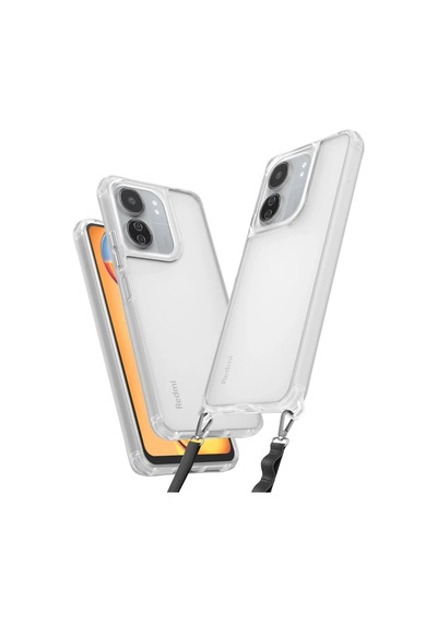 Newface Xiaomi Redmi 13c Kılıf Penta Silikon Kılıf - Şeffaf