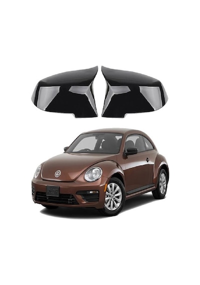Volkswagen Beetle 11-19 Araca Özel Batman Yarasa Ayna Kapağı Pian