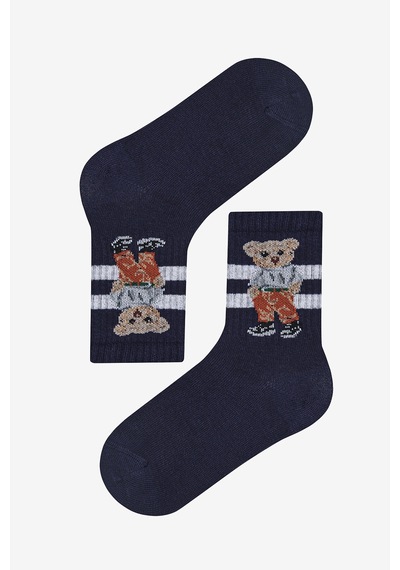 Penti Erkek Çocuk Cool Bear 2li Çok Renkli Tenis Soket Çorap Çok Renkli Çok Renkli