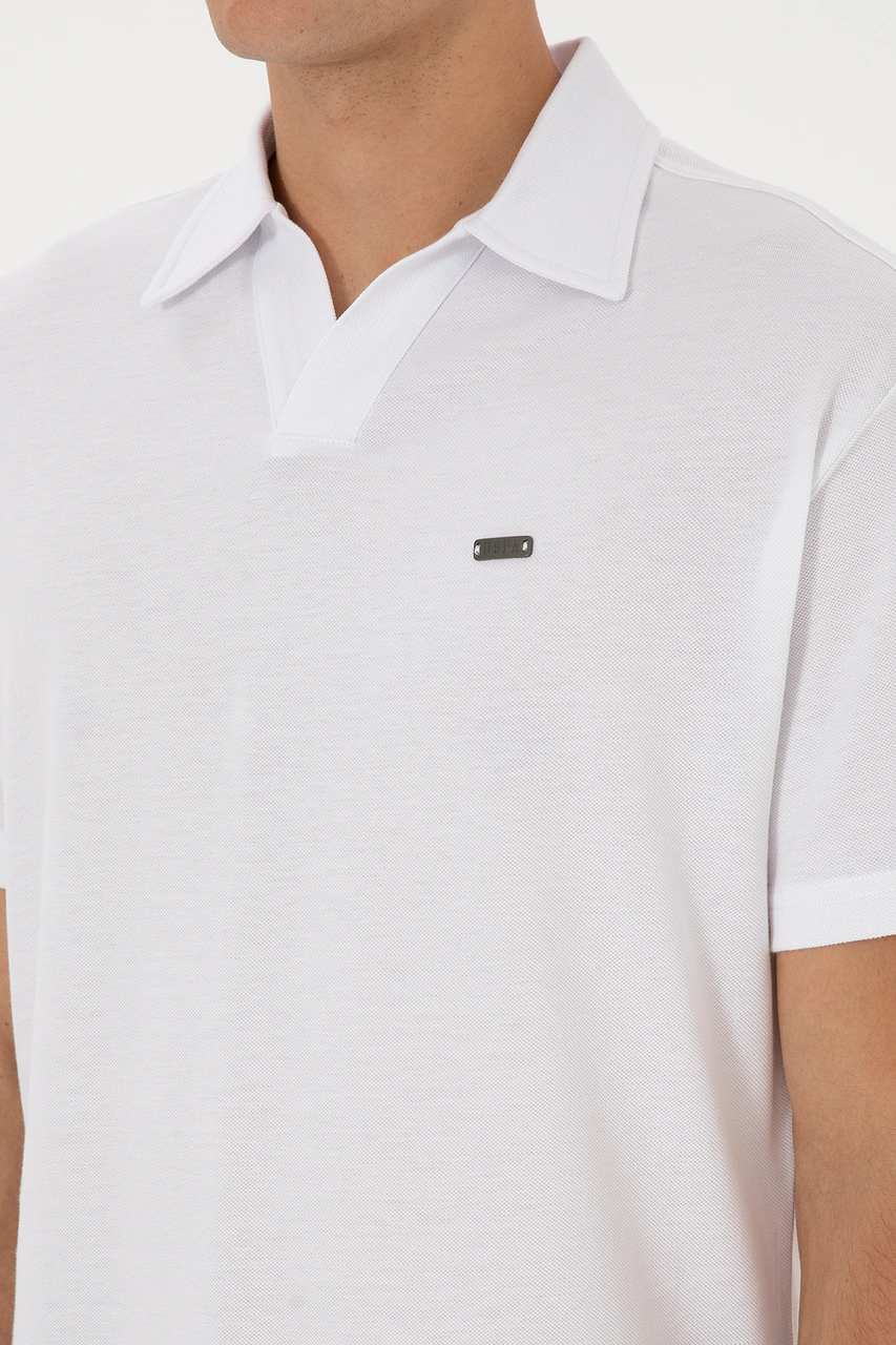 U.s. Polo Assn. Erkek Beyaz Tişört 50324787-vr013 Beyaz