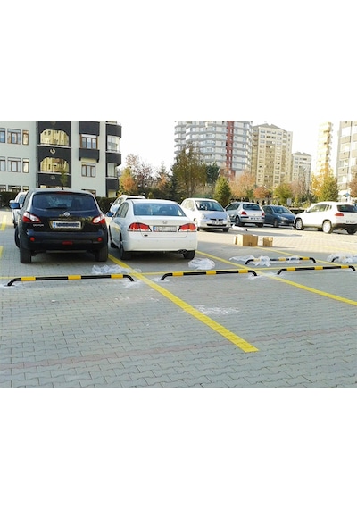 Park Stoperi Demir Otopark Stoperi Araç Stoperi Otopark Bariyeri 200cm Ø60mm 2.5mm
