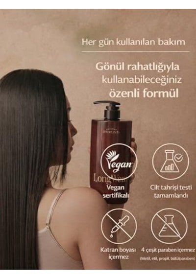 Longwear Perfumed Treatment Musk 950 Ml Hyaluronic Acid Panthenol Saç Kremi