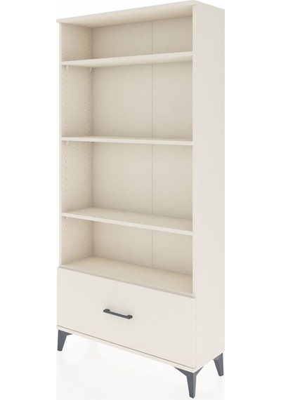 Arges Dolap 4 Raflı Tek Çekmeceli 88x30x182 Aytaşı-aytaşı Aytaşı