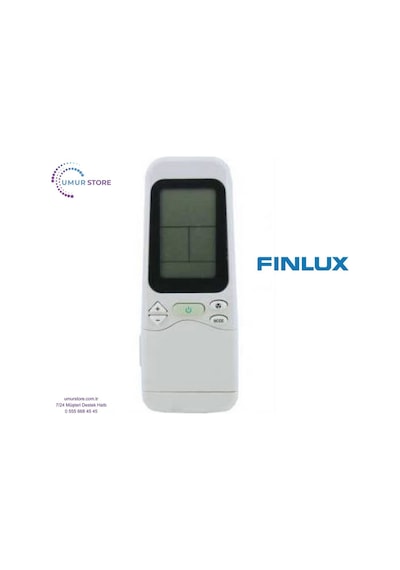 Finlux Uyumlu Fxac12aa+ Klima Kumandası