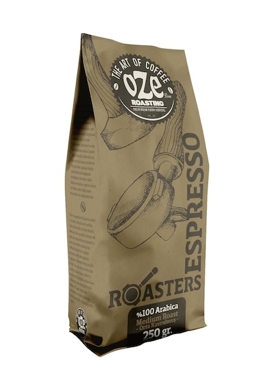Ozeline Kahve Royal Ve Roasters Espresso Kahve Seti 2'li 250g Öğütülmüş Diğer