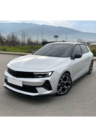Opel Astra L Ön Lip Plastik Piano Black