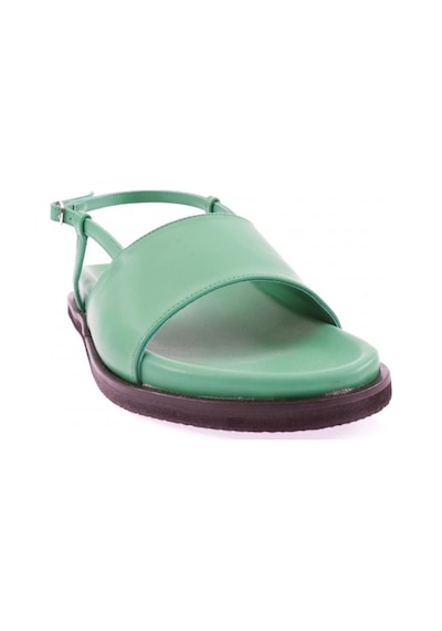 Dgn 3015-23y Kadin Kalin Bantli Sandalet 3015-2261-R1938 Yeşil