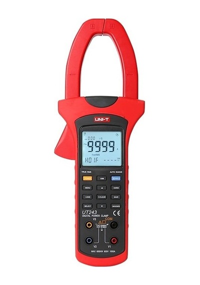 Uni-T Ut243 True Rms Dijital Güç ve Harmonik Ölçer Pensampermetre