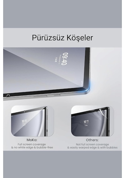 Galaxy Tab A11 İle Uyumlu Nano Kırılmaz Tablet Ekran Koruyucu