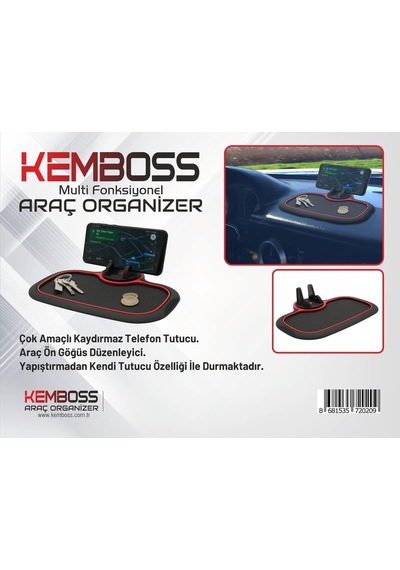 Kemboss Multi Fonksiyonel Araç Içi Organizer