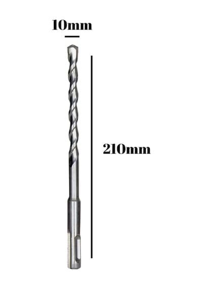 Beton Hilti Ucu Duvar Delme Hilti Delici Matkap Ucu Delici 10mm X 210mm 1 Adet