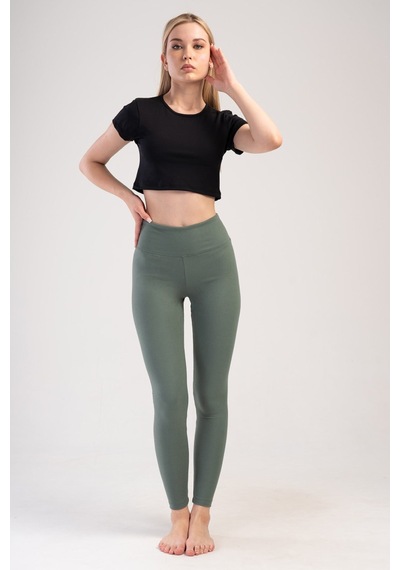 Yake Store Kadın Comfort Tek Alt Iclık - Khakı Haki