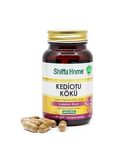 Shiffa Home (Aksuvital) Kediotu Kökü 670 MG 60 Kapsül