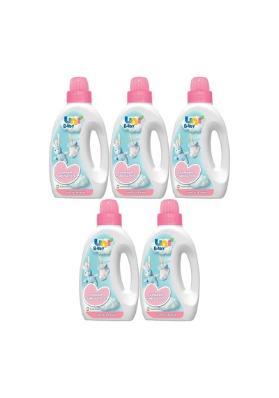 Çamaşır Yumuşatıcı 1500ml Hassas Ciltler Için/hipoalerjenik Pembe 5 Li Set