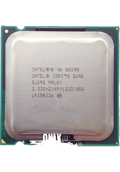 Intel Core 2 Quad Q8200 2.33 GHz LGA775 4 MB Cache 95 W İşlemci Tray