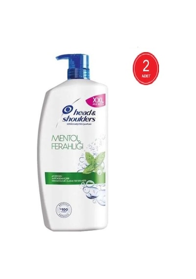 Head & Shoulders Mentol Ferahlığı Kepek Karşıtı Şampuan 2 x 800 ML