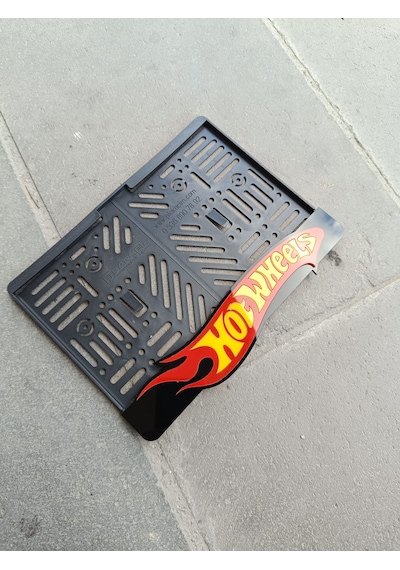 Hotwheels Motor Plakalık Motorsiklet Plakalık Lazer Kesim Plakalık İsimli Plakalık