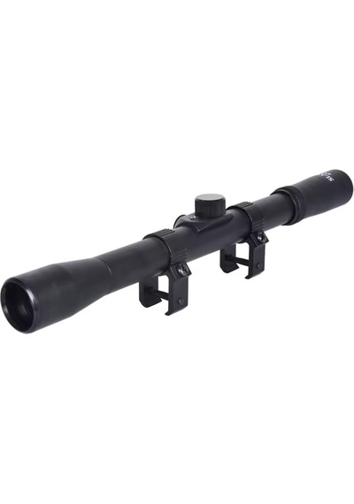 4x20 Nikula Tek Göz Hedef Dürbün 11mm Ayak Siyah