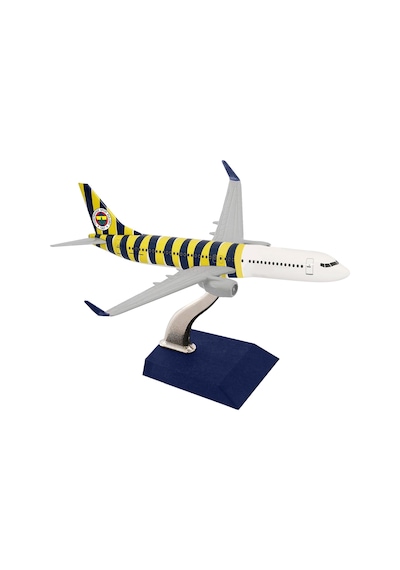 Zekupp Boeing 737-800 1/250 Ölçek Fenerbahçe Lisanslı Çubuklu Tasarım Maket Uçak