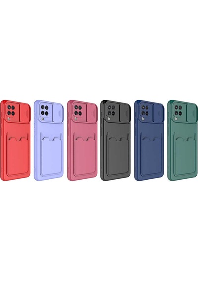 Galaxy M22 Kilif Kartix Kartlik Bölmeli 558172246