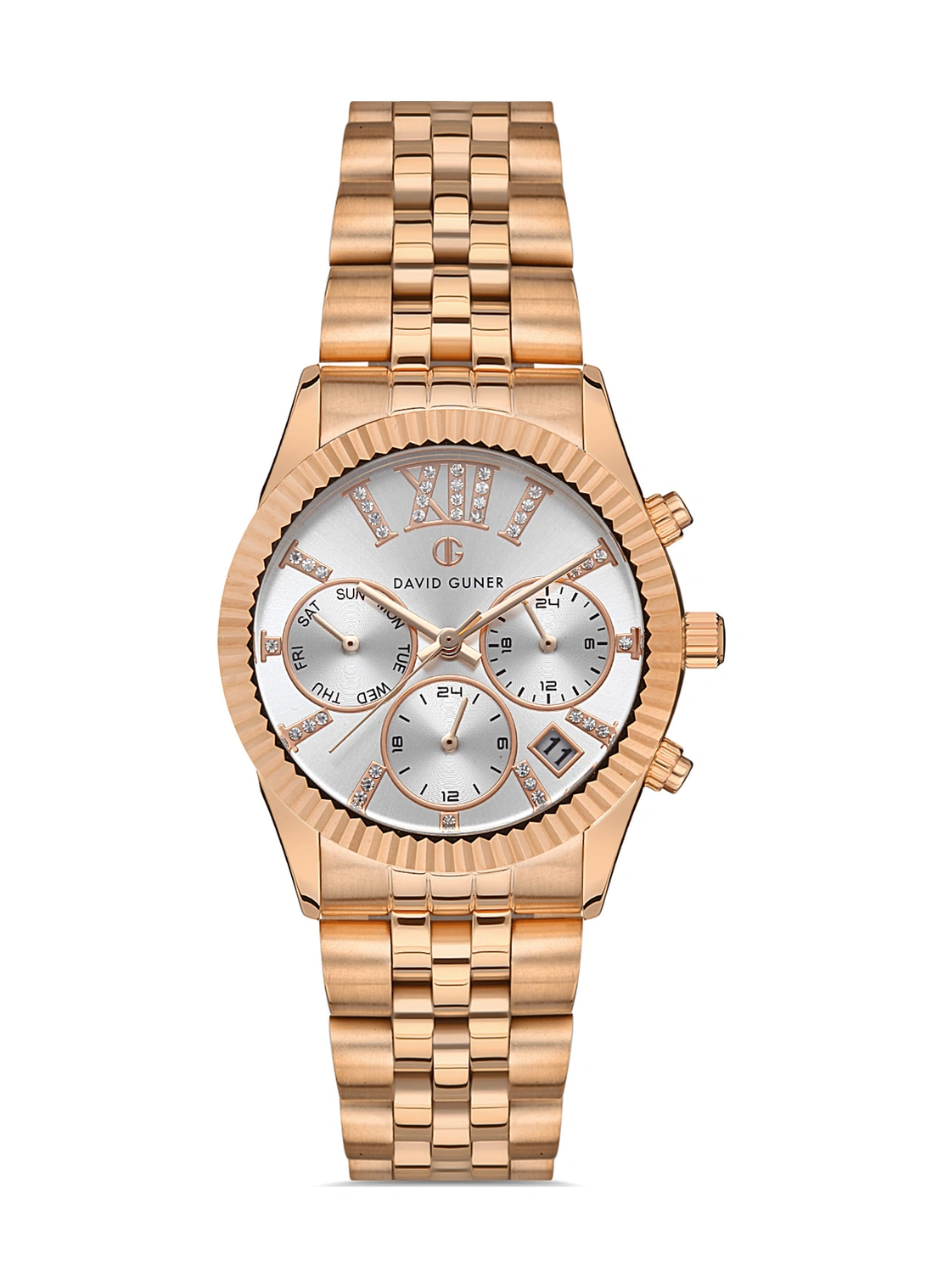David Guner Dg-8340la-c1 Rose Gold
