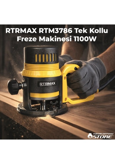 Rtrmax Rtm3786 Tek Kollu Freze Makinesi 1100w